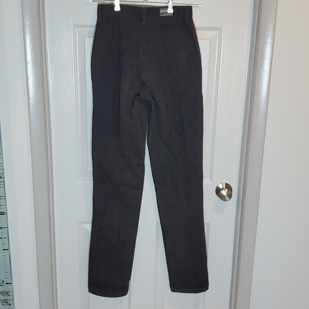 VTG Roughrider By Circle T Western High Rise Waisted Bareback Jeans Size 5/6 - Picture 4 of 7